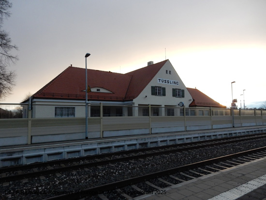 Eisenbahnstrecke Mühldorf Tüßling Altötting Burghausen Bayern