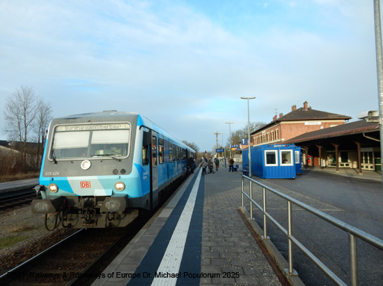Eisenbahnstrecke Mühldorf Tüßling Altötting Burghausen Bayern