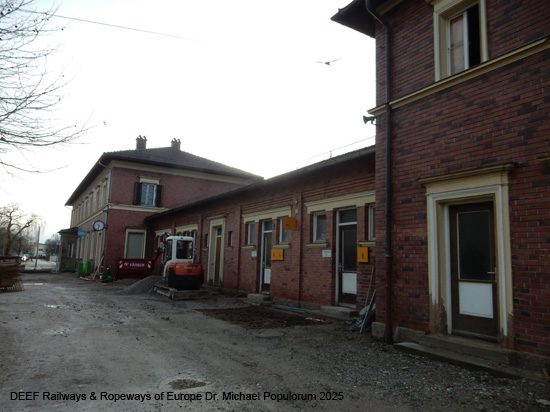 Eisenbahnstrecke Mühldorf Tüßling Altötting Burghausen Bayern