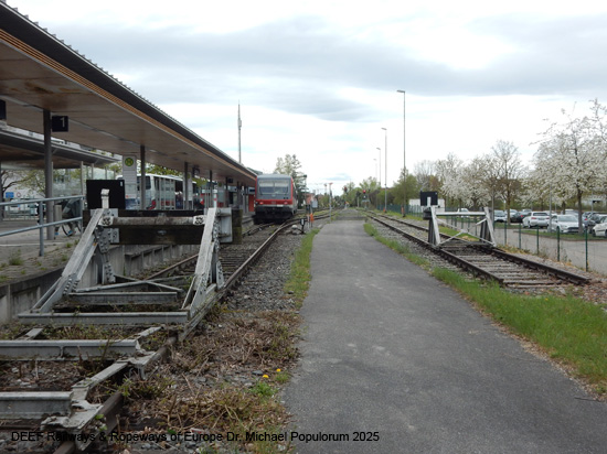 Eisenbahnstrecke Mühldorf Tüßling Altötting Burghausen Bayern
