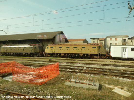 Eisenbahnstrecke Cadenazzo Luino Eisenbahn Schweiz Italien Tessin