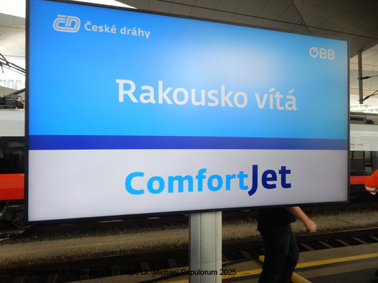 Präsentation CD ComfortJet 20.8.2025 Wien Hbf