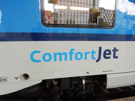 Präsentation CD ComfortJet 20.8.2025 Wien Hbf