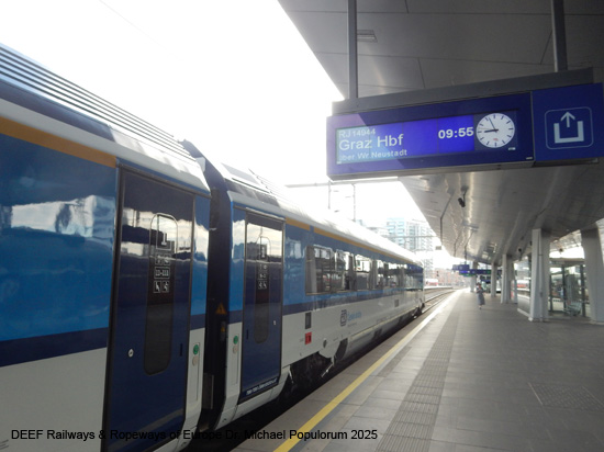 Präsentation CD ComfortJet 20.8.2025 Wien Hbf