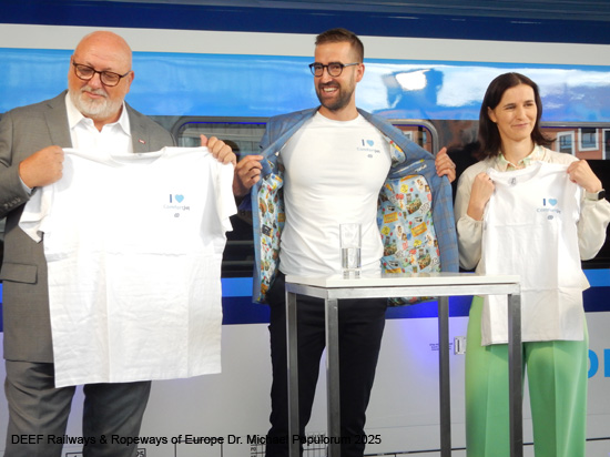 Präsentation CD ComfortJet 20.8.2025 Wien Hbf