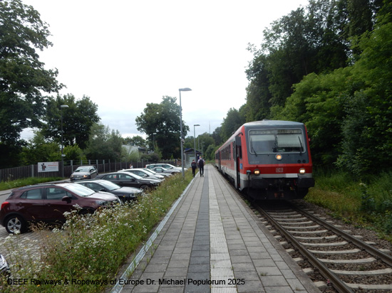 Eisenbahnstrecke Mühldorf Neumarkt-St. Veit - Landshut Bayern