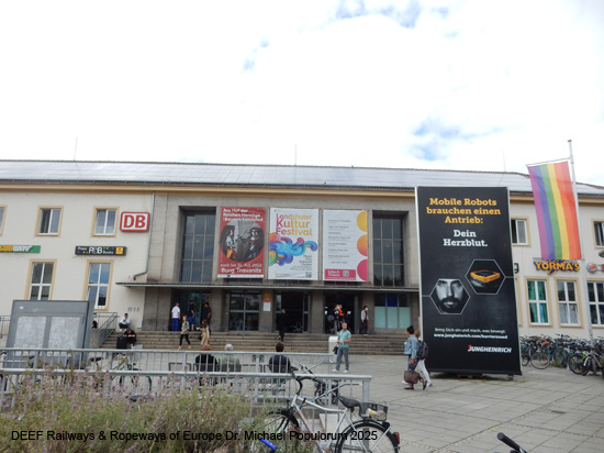 Eisenbahnstrecke Mühldorf Neumarkt-St. Veit - Landshut Bayern