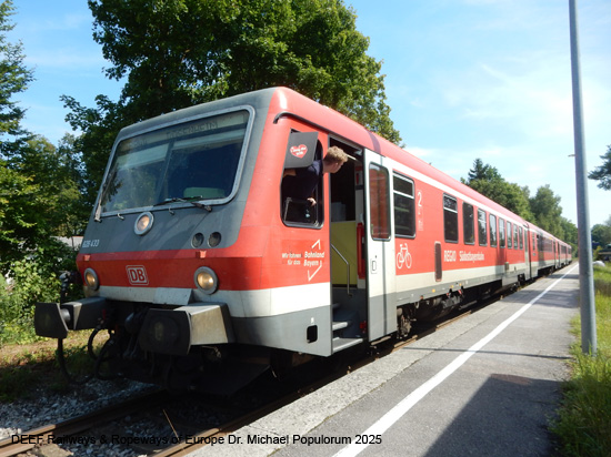 Eisenbahnstrecke Rosenheim Mühldorf Wasserburg Eisenbahn Bayern