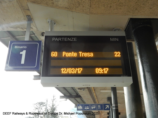 Lugano Ponte Tresa Bahn FLP Eisenbahn Schweiz Tessin