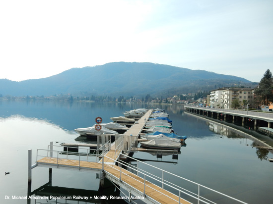 Lugano Ponte Tresa Bahn FLP Eisenbahn Schweiz Tessin
