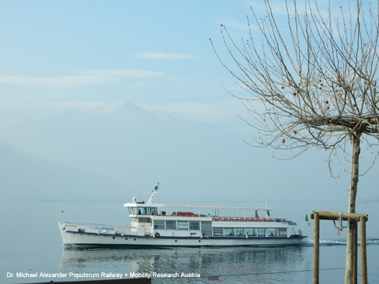 Schifffahrt Lago Maggiore Langensee Schiff Daino