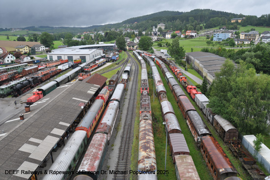 ÖGEG Eisenbahnmuseum Lokpark Ampflwang Hausruck Oberösterreich Verkehrsmuseum