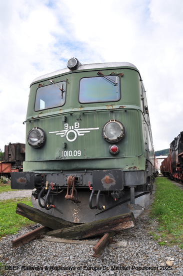 ÖGEG Eisenbahnmuseum Lokpark Ampflwang Hausruck Oberösterreich Verkehrsmuseum