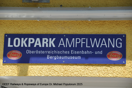 ÖGEG Eisenbahnmuseum Lokpark Ampflwang Hausruck Oberösterreich Verkehrsmuseum