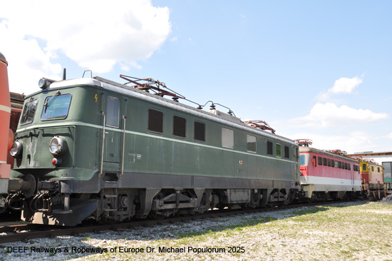 ÖGEG Eisenbahnmuseum Lokpark Ampflwang Hausruck Oberösterreich Verkehrsmuseum