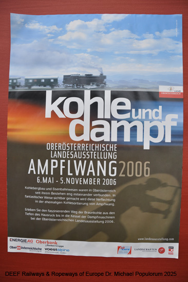 ÖGEG Eisenbahnmuseum Lokpark Ampflwang Hausruck Oberösterreich Verkehrsmuseum