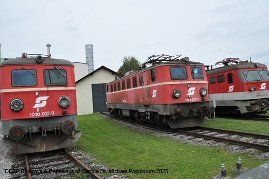 ÖGEG Eisenbahnmuseum Lokpark Ampflwang Hausruck Oberösterreich Verkehrsmuseum