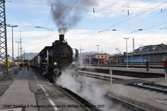 ÖGEG Eisenbahnmuseum Lokpark Ampflwang Hausruck Oberösterreich Verkehrsmuseum Dampfzug Freilassing