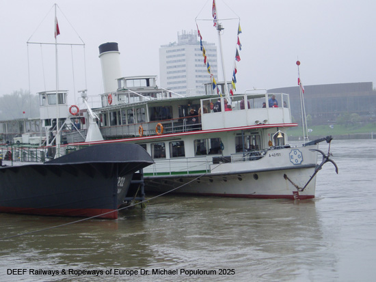 Dampfschiff Schönbrunn ÖGEG DDSG Österreich