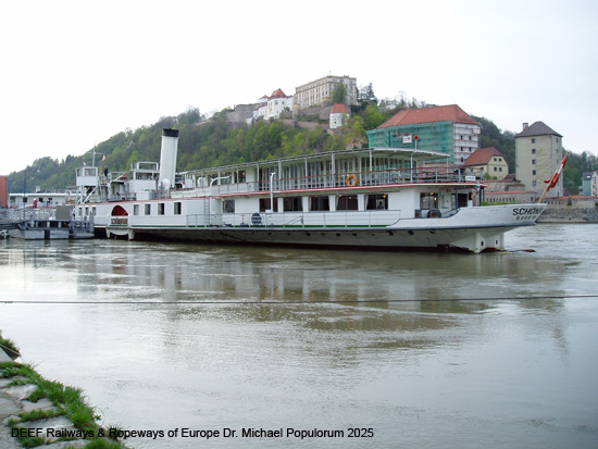 Dampfschiff Schönbrunn ÖGEG DDSG Österreich