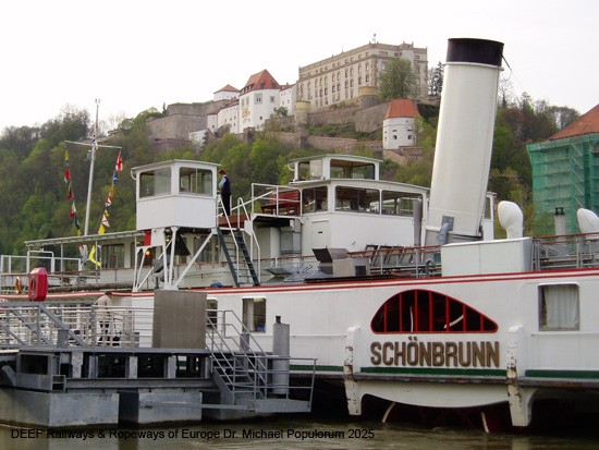 Dampfschiff Schönbrunn ÖGEG DDSG Österreich