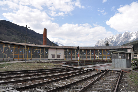 Rundhaus Bischolfshofen Eisenbahn Salzburg