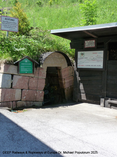 Hallein Knappensteig Salzbergwerk