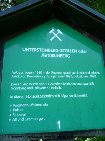 Hallein Knappensteig Salzbergwerk