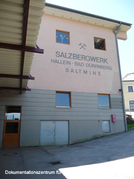 Salzbergwerk Hallein Dürrnberg Stollen Land Salzburg Tennengau