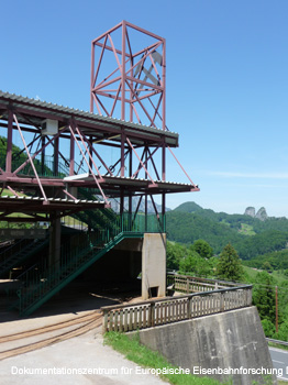 Salzbergwerk Hallein Dürrnberg Stollen Land Salzburg Tennengau