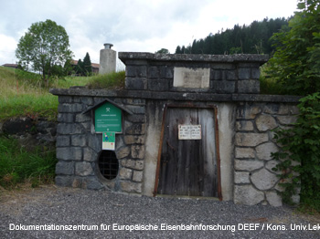 Oberer Knappenweg Hallein Stollen Mundloch Schurf Salzburg Österreich