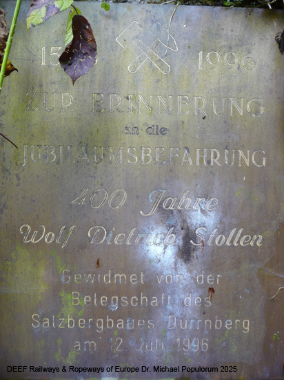 Hallein Knappensteig Salzbergwerk Wolf-Dietrich-Berghaus