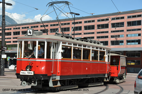 Tiroler Localbahnmuseum Innsbruck Straßenbahn Österreich