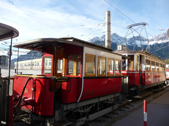 Tiroler Localbahnmuseum Innsbruck Straßenbahn Österreich