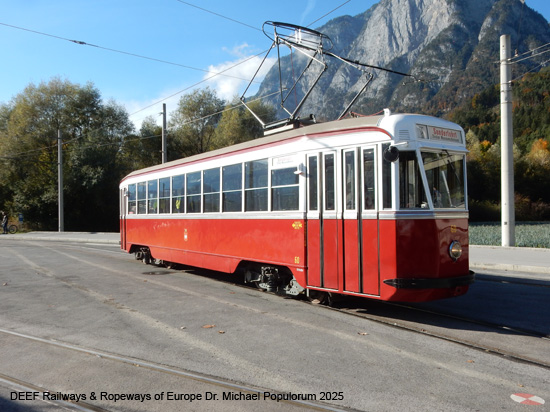Tiroler Localbahnmuseum Innsbruck Straßenbahn Österreich