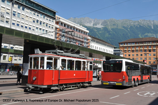 Tiroler Localbahnmuseum Innsbruck Straßenbahn Österreich