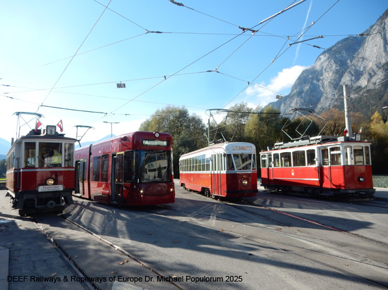 Tiroler Localbahnmuseum Innsbruck Straßenbahn Österreich