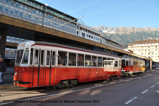 Tiroler Localbahnmuseum Innsbruck Straßenbahn Österreich