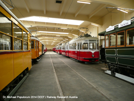 Wiener Straßenbahnmuseum WTM Erdberg Wien Verkehrsmuseum