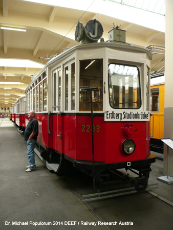 Wiener Straßenbahnmuseum WTM Erdberg Wien Verkehrsmuseum