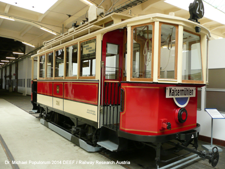 Wiener Straßenbahnmuseum WTM Erdberg Wien Verkehrsmuseum