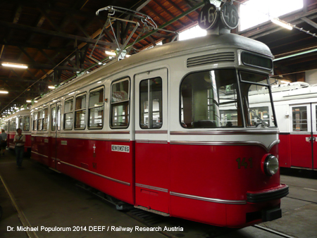 Wiener Straßenbahnmuseum WTM Erdberg Wien Verkehrsmuseum