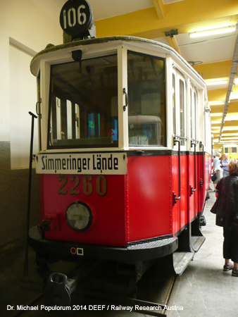 Wiener Straßenbahnmuseum WTM Erdberg Wien Verkehrsmuseum