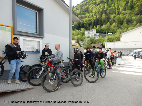 Seilbahn Chur Känzeli Brambrüesch Pendelbahn Graubünden Schweiz