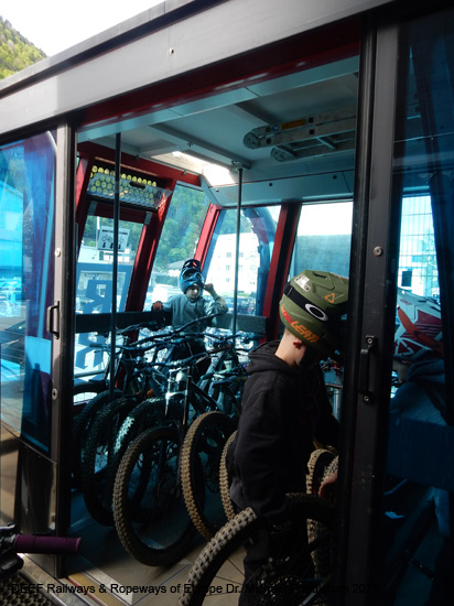 Seilbahn Chur Känzeli Brambrüesch Pendelbahn Graubünden Schweiz