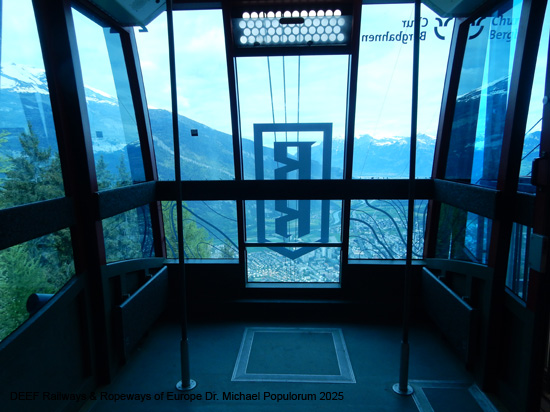 Seilbahn Chur Känzeli Brambrüesch Pendelbahn Graubünden Schweiz