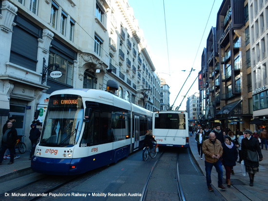 Obus Trolleybus Genf Oberleitungsbus Schweiz