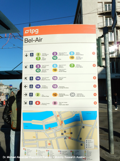 Obus Trolleybus Genf Oberleitungsbus Schweiz