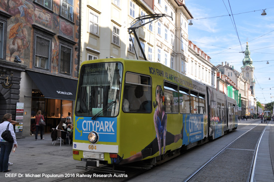 Straßenbahn Graz Tram Foto Strassenbahn Österreich