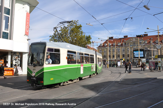 Straßenbahn Graz Tram Foto Strassenbahn Österreich